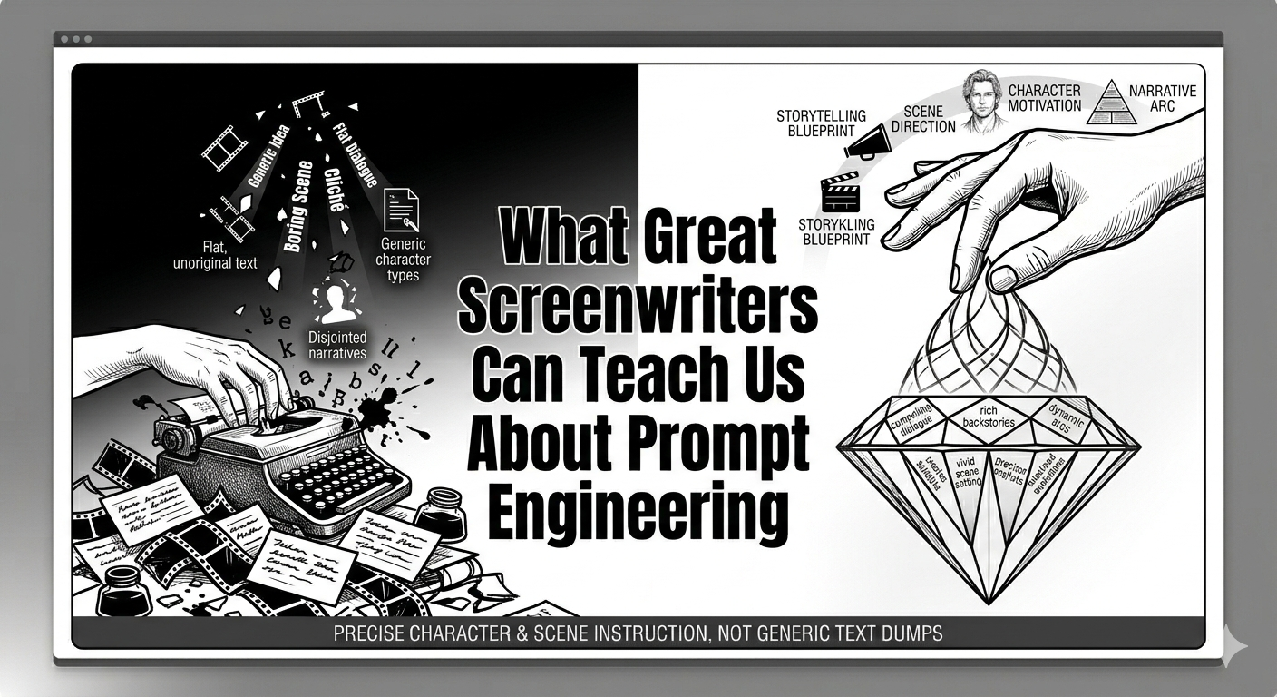What Great Screenwriters Can Teach Us About Prompt Engineering